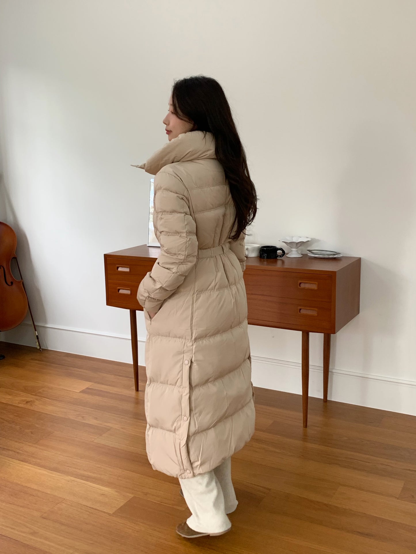 【予約】◆送料無料◆snow dust long pedding / beige