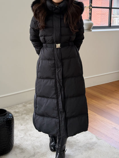 【予約】◆送料無料◆snow dust long pedding / black