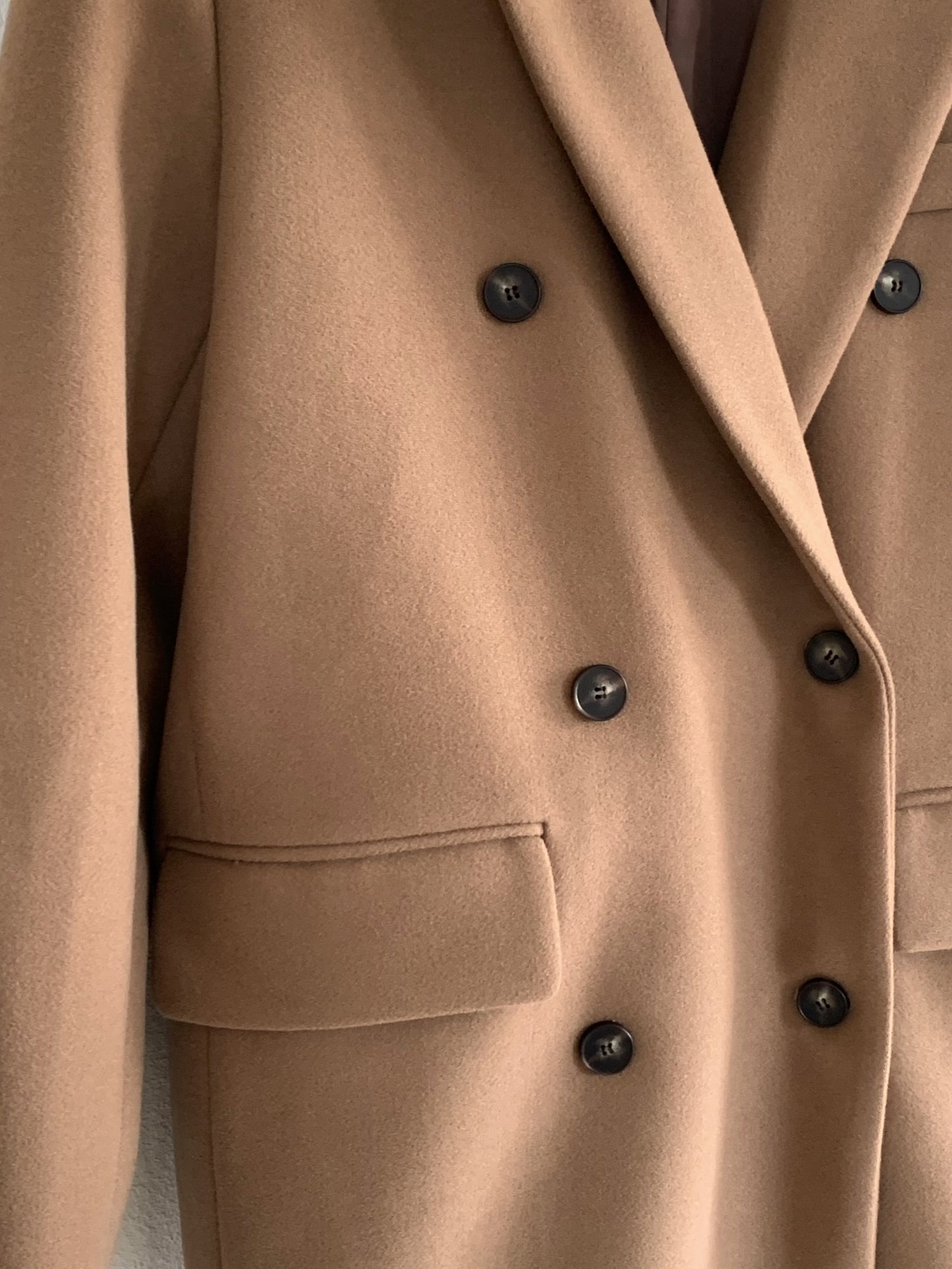 【即納】double bottun over chester coat / brown