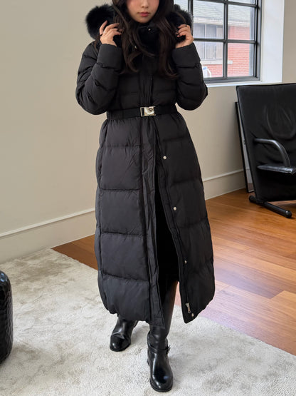 【予約】◆送料無料◆snow dust long pedding / black