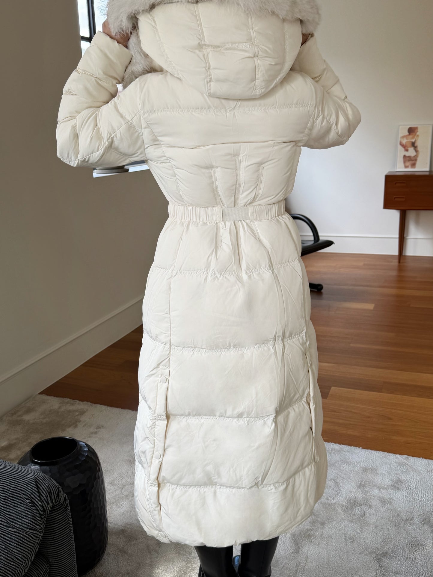 【予約】◆送料無料◆snow dust long pedding / ivory