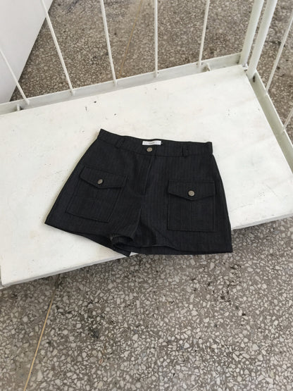 double pocket short pants