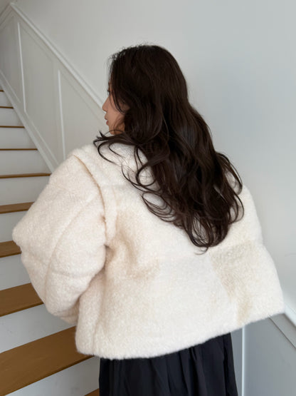 【即納】◆送料無料◆ snowman short down jacket