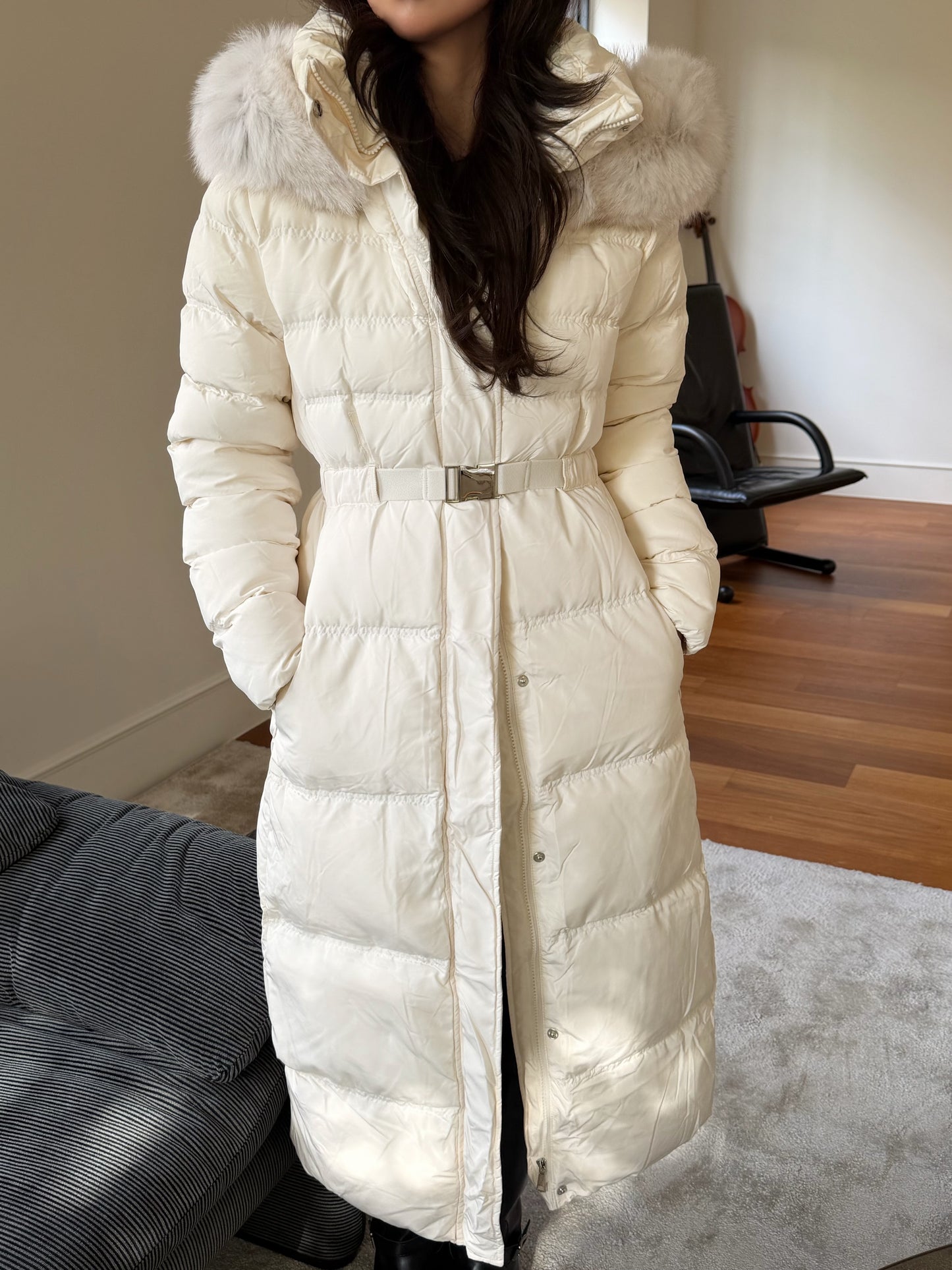 【予約】◆送料無料◆snow dust long pedding / ivory