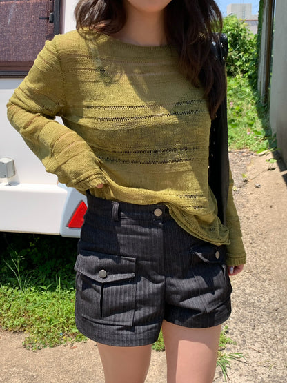 see-through summer Knit