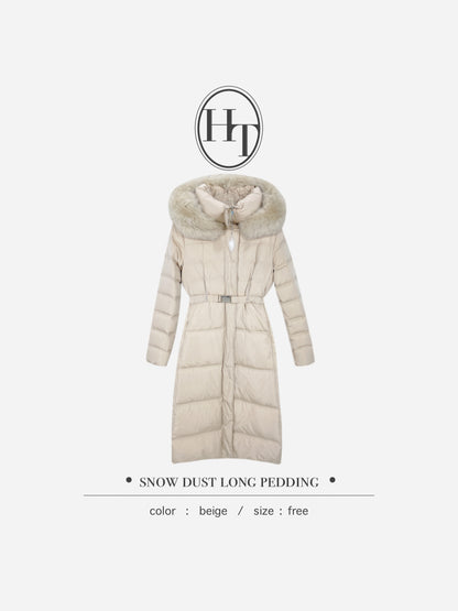 【予約】◆送料無料◆snow dust long pedding / beige