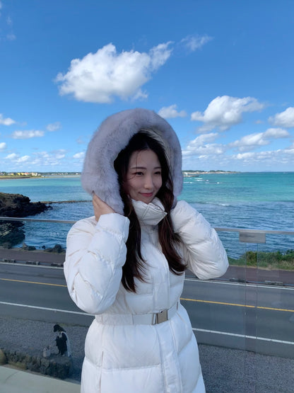 【予約】◆送料無料◆snow dust long pedding / ivory