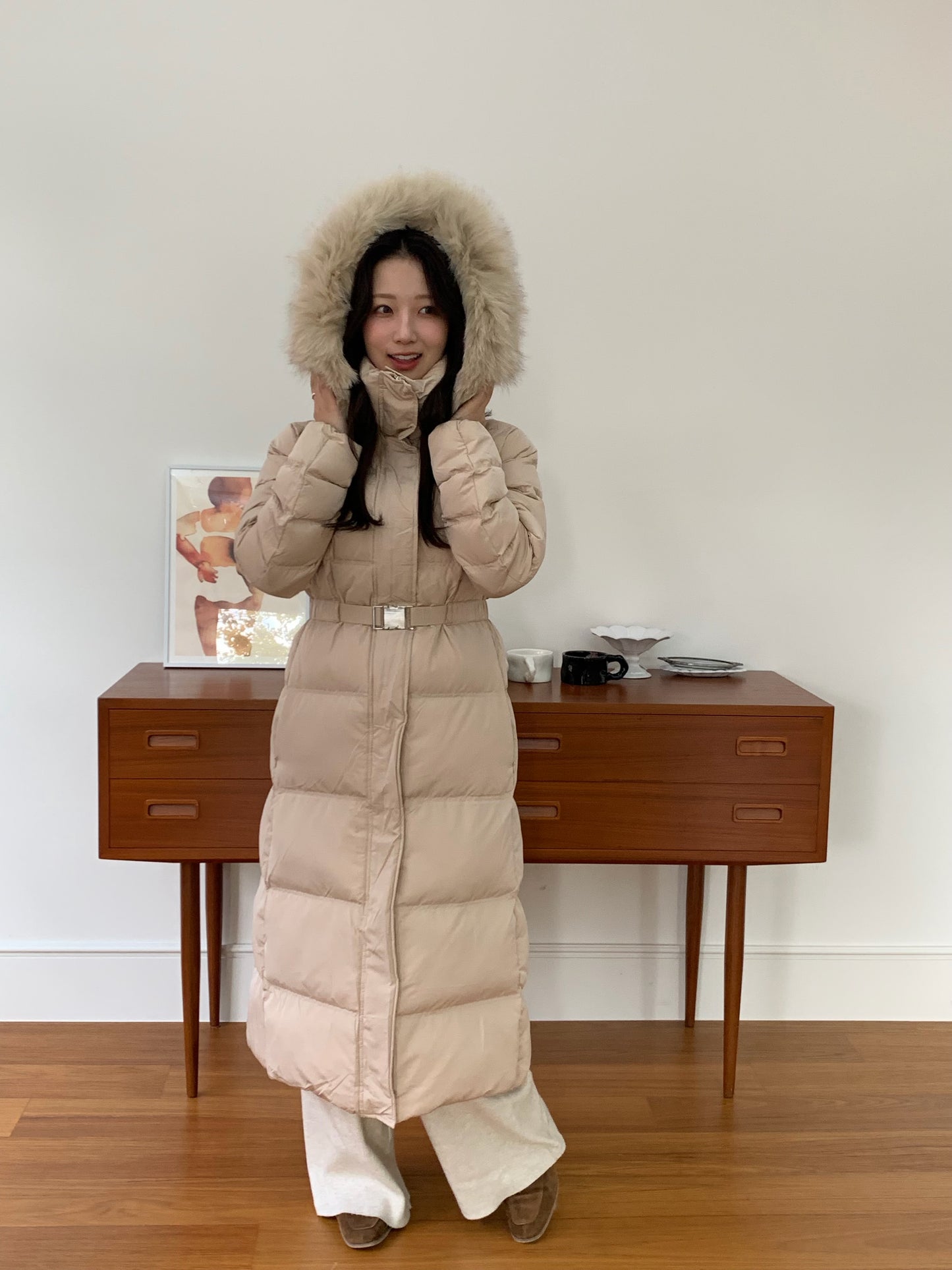 【予約】◆送料無料◆snow dust long pedding / beige