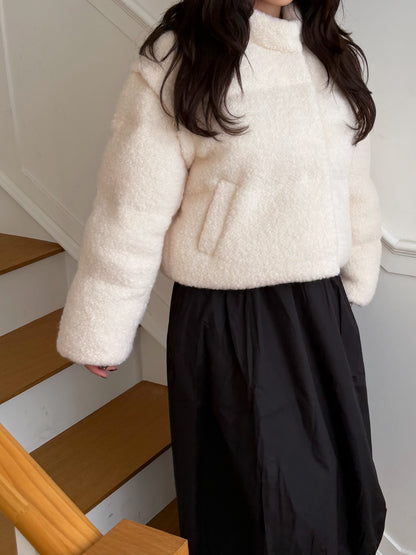 【即納】◆送料無料◆ snowman short down jacket