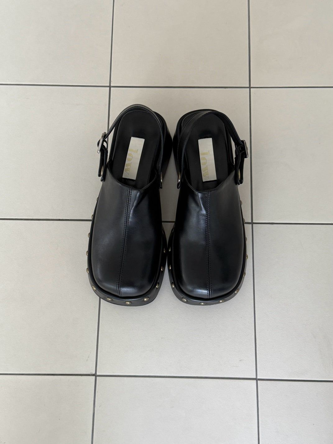 【送料無料】studded clog sansals