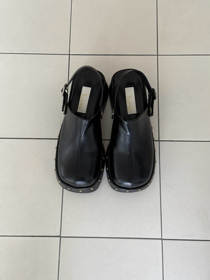【送料無料】studded clog sansals