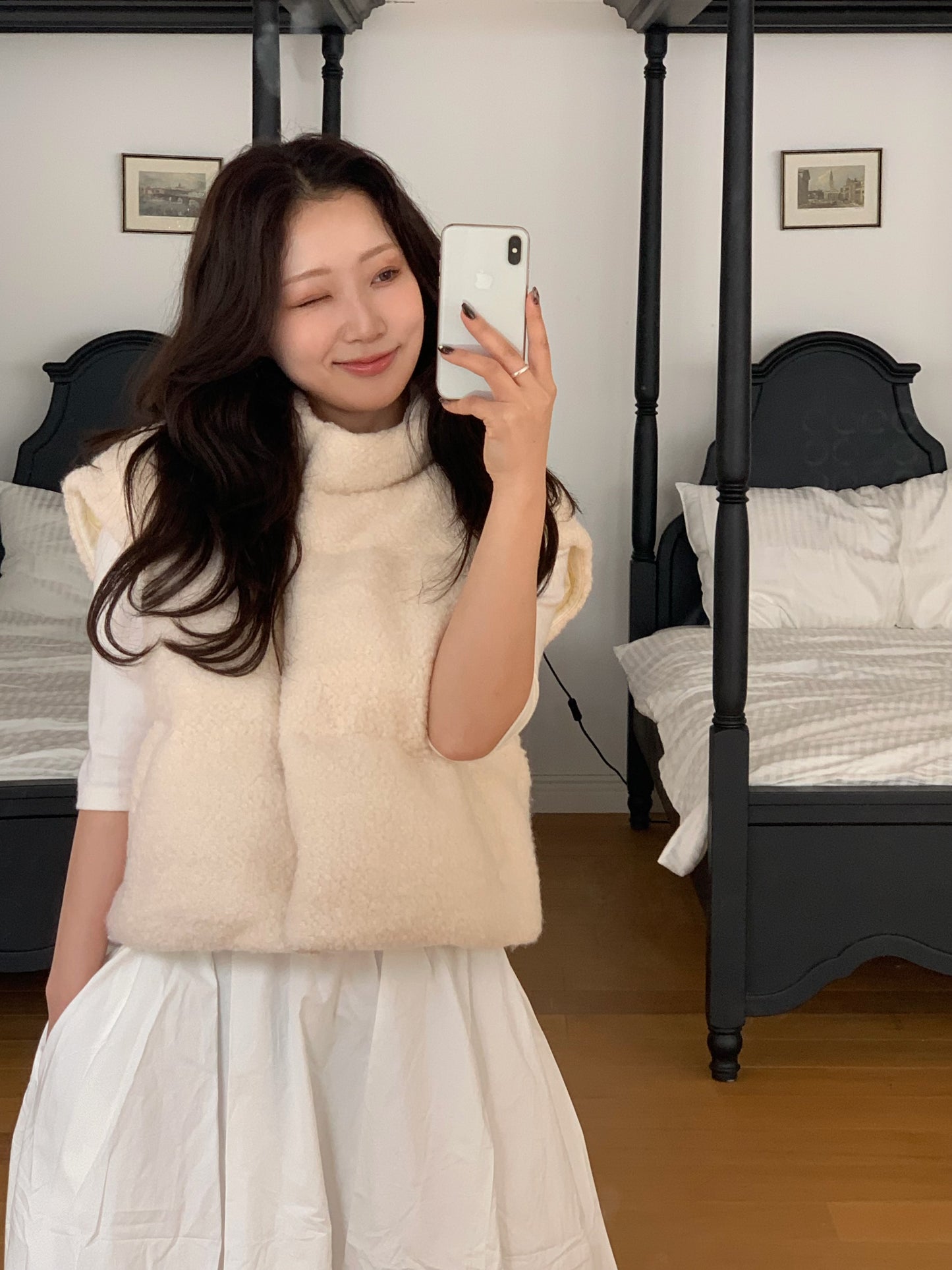 【即納】◆送料無料◆ snowman short down jacket