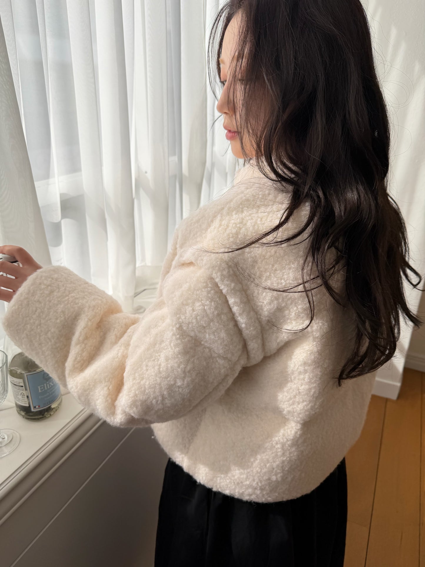 【即納】◆送料無料◆ snowman short down jacket