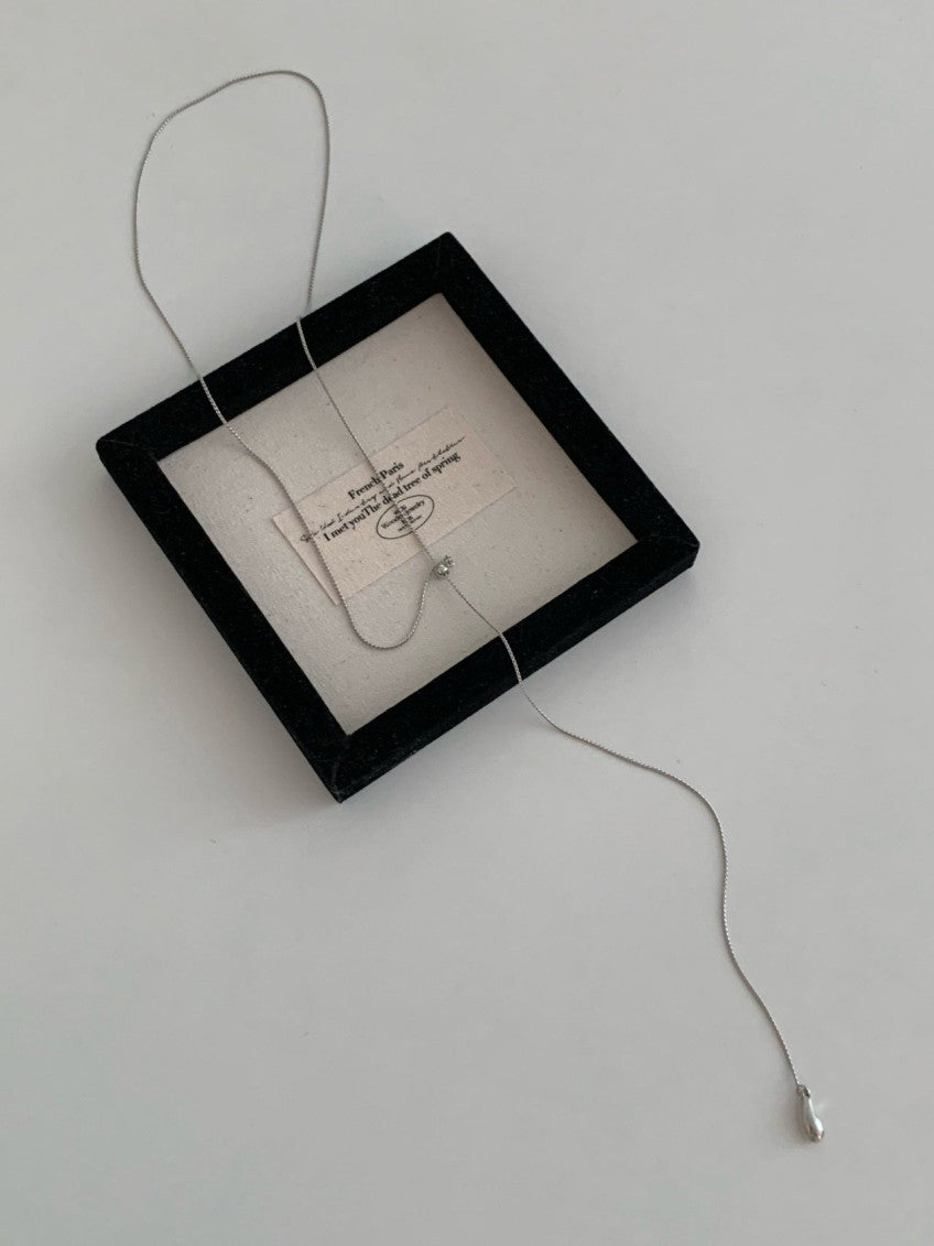Ychain long necklace