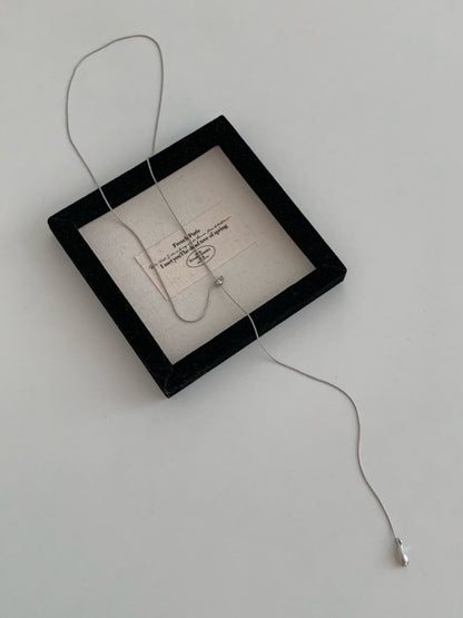 Ychain long necklace