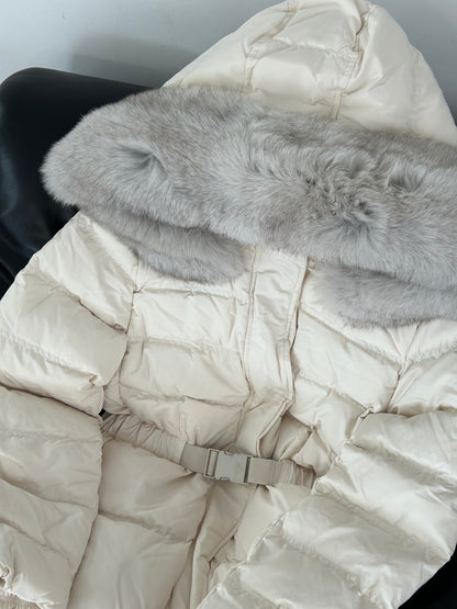 【予約】◆送料無料◆snow dust long pedding / ivory