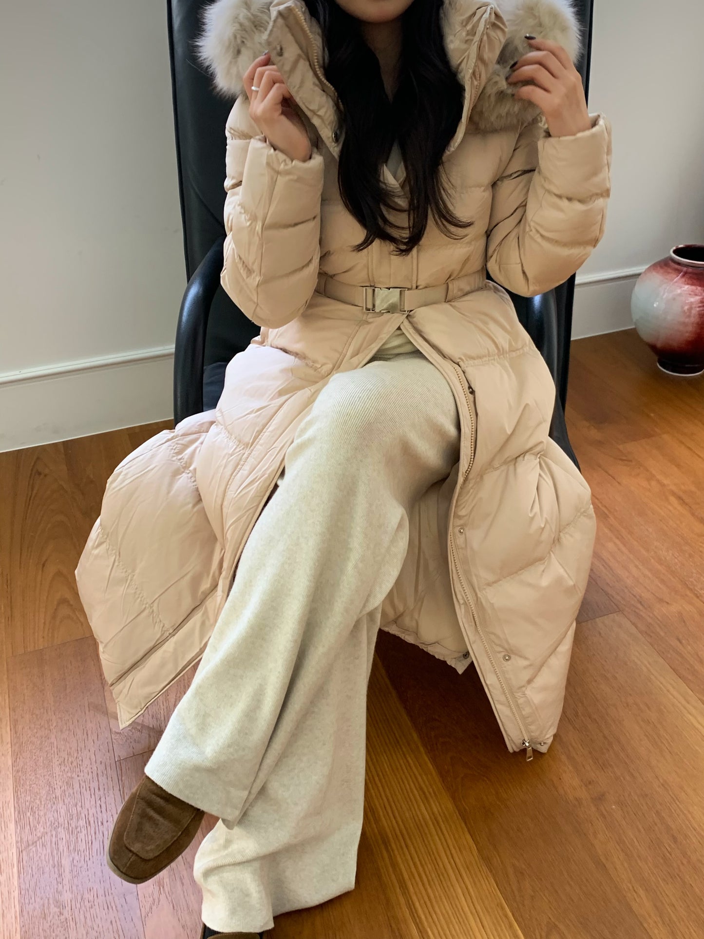 【予約】◆送料無料◆snow dust long pedding / beige