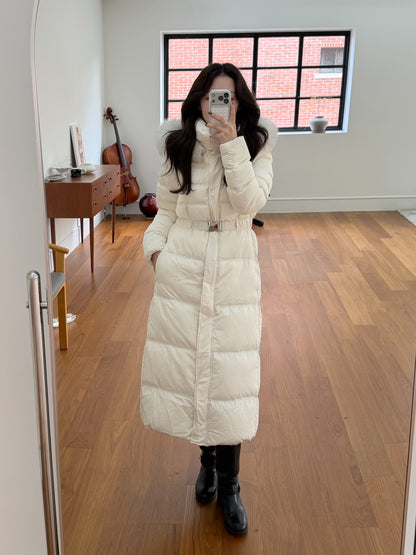 【予約】◆送料無料◆snow dust long pedding / ivory