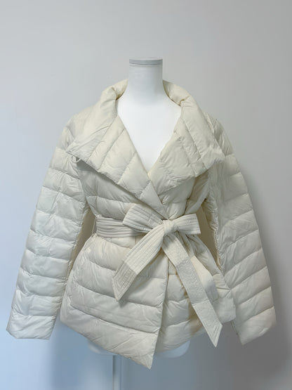 【即納】2way waist ribbon short down / black