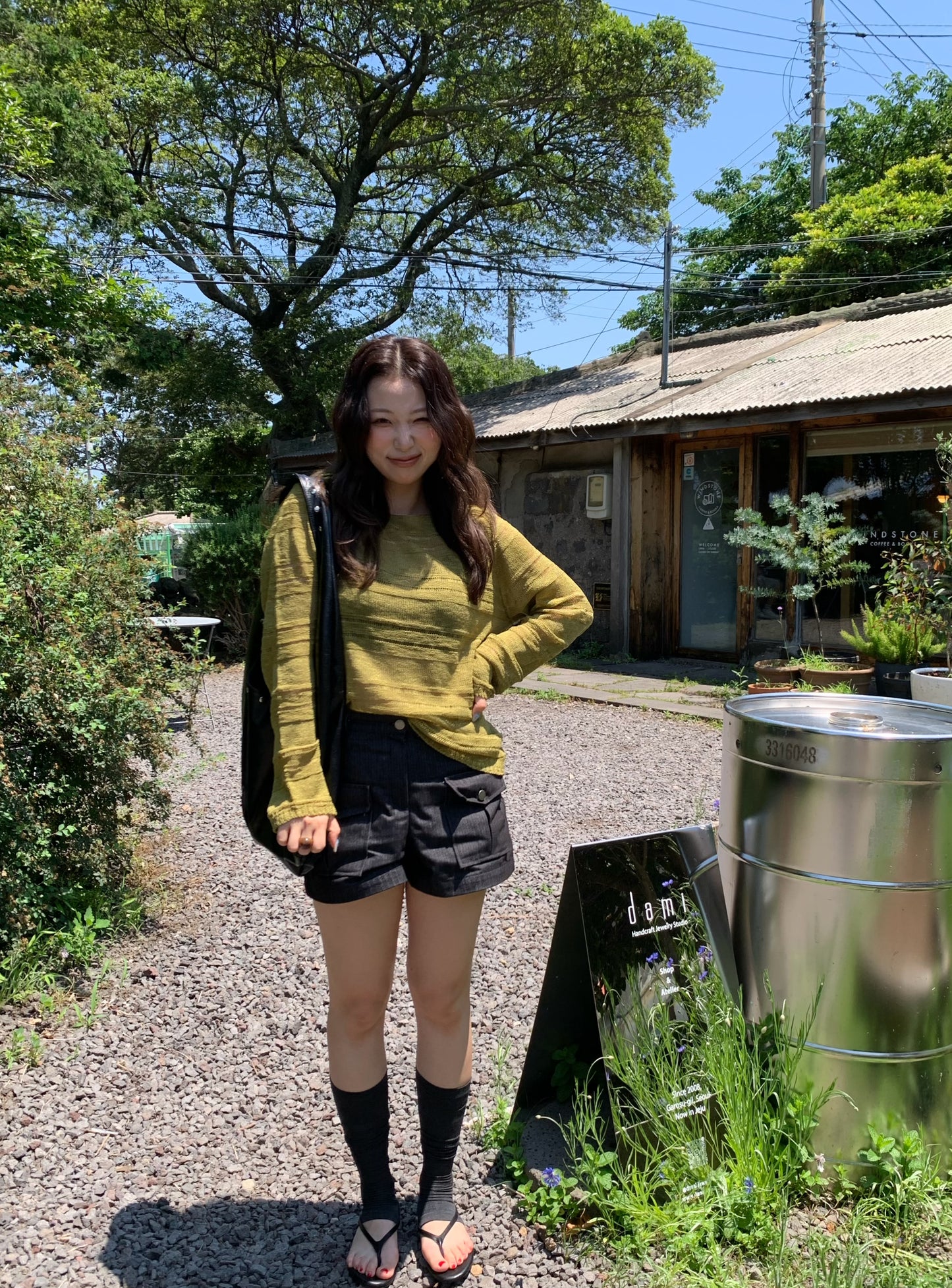 double pocket short pants