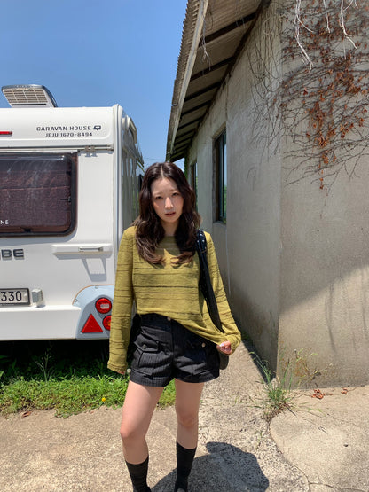 see-through summer Knit