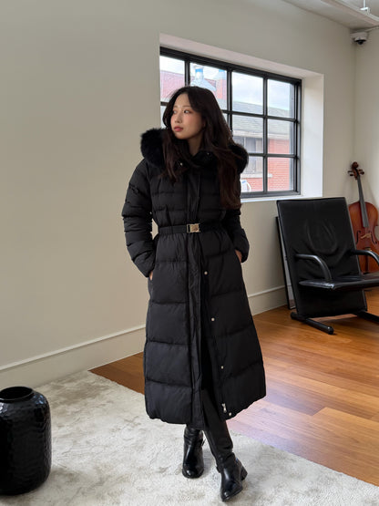 【予約】◆送料無料◆snow dust long pedding / black