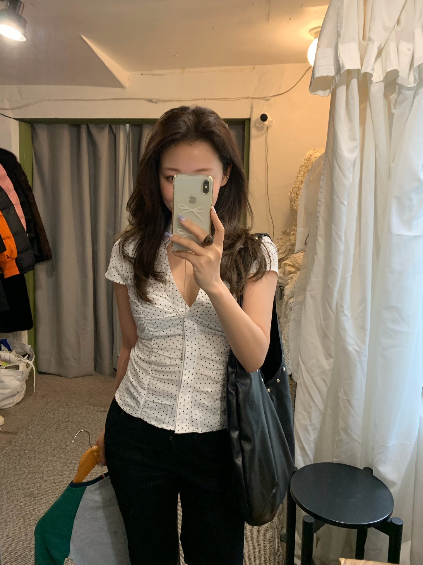 dot tight shirt