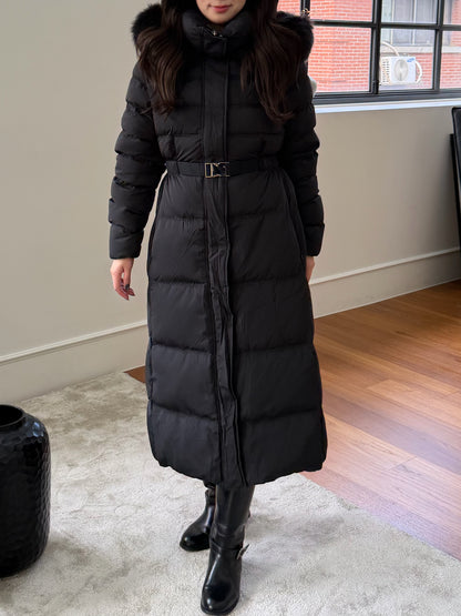 【予約】◆送料無料◆snow dust long pedding / black