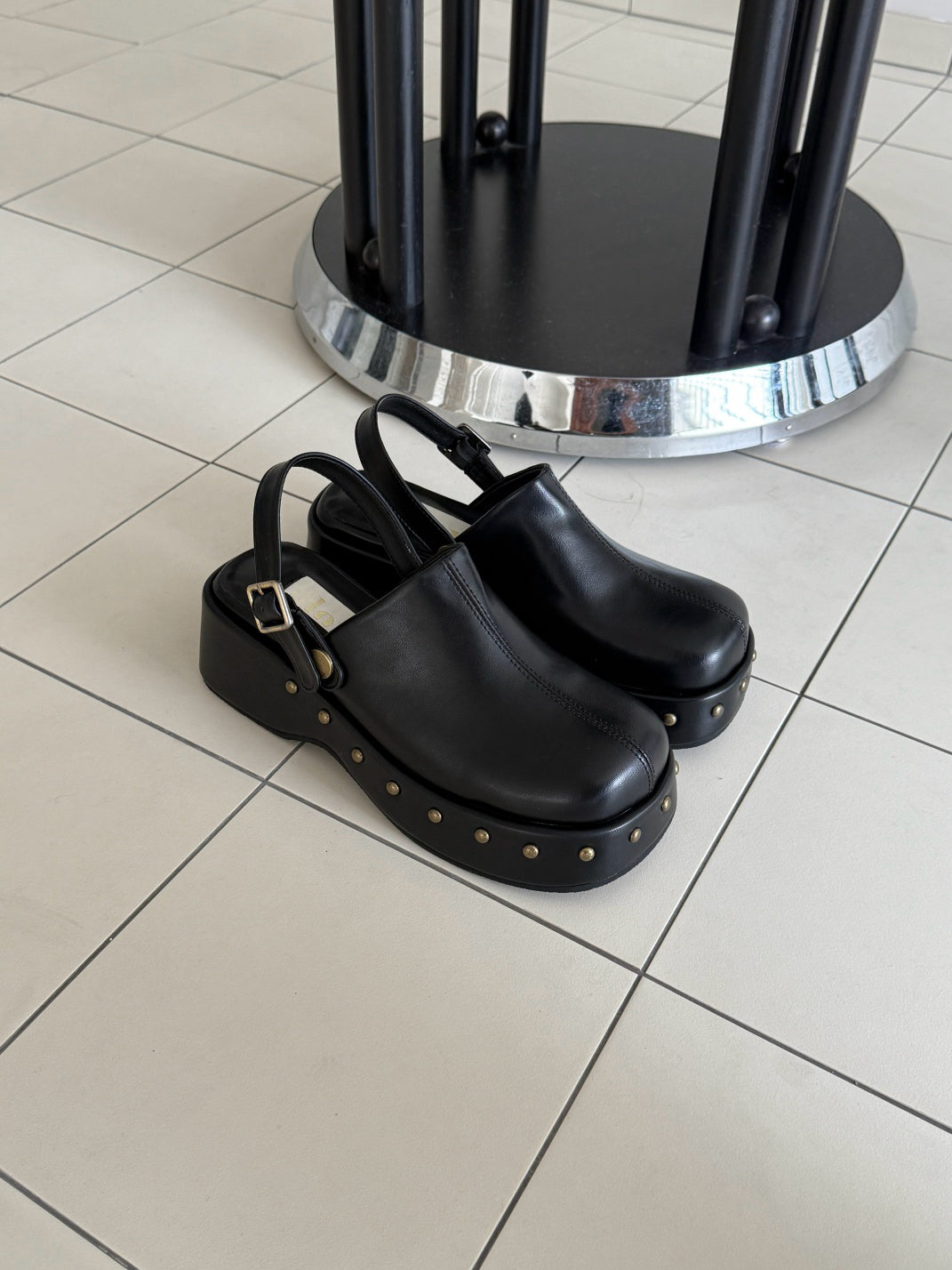 【送料無料】studded clog sansals