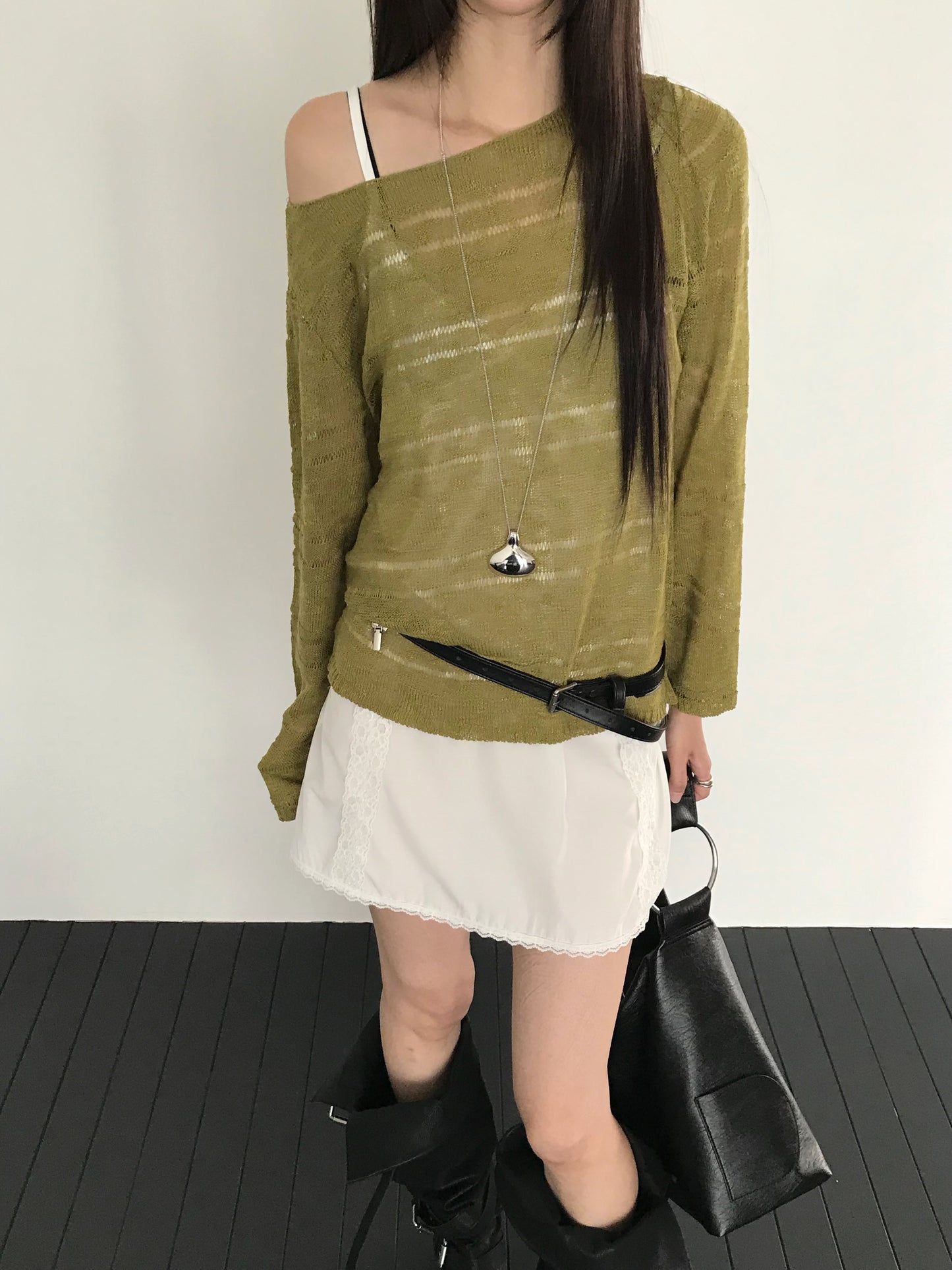 see-through summer Knit
