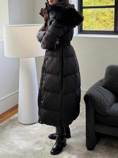 【予約】◆送料無料◆snow dust long pedding / black