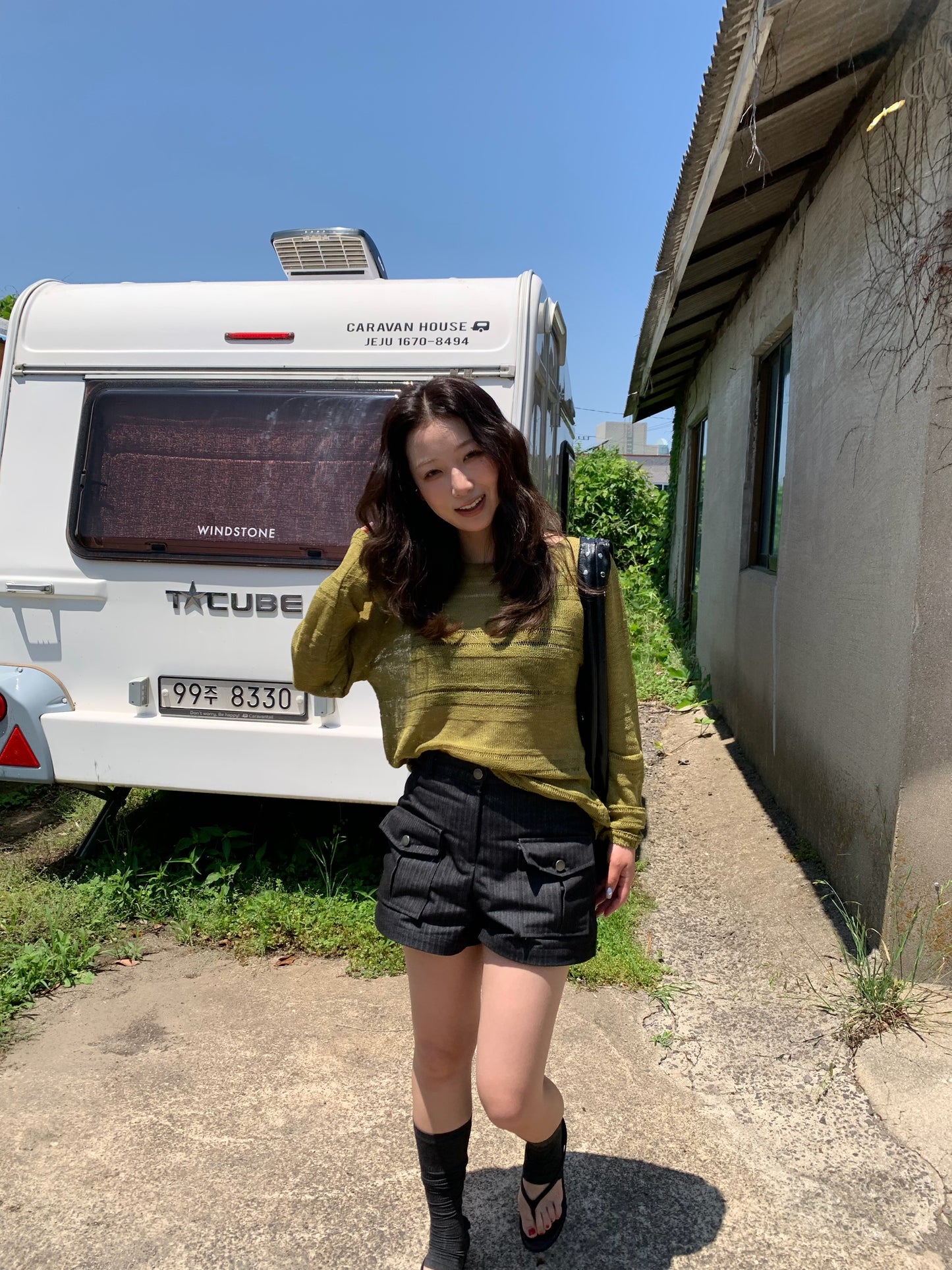 see-through summer Knit
