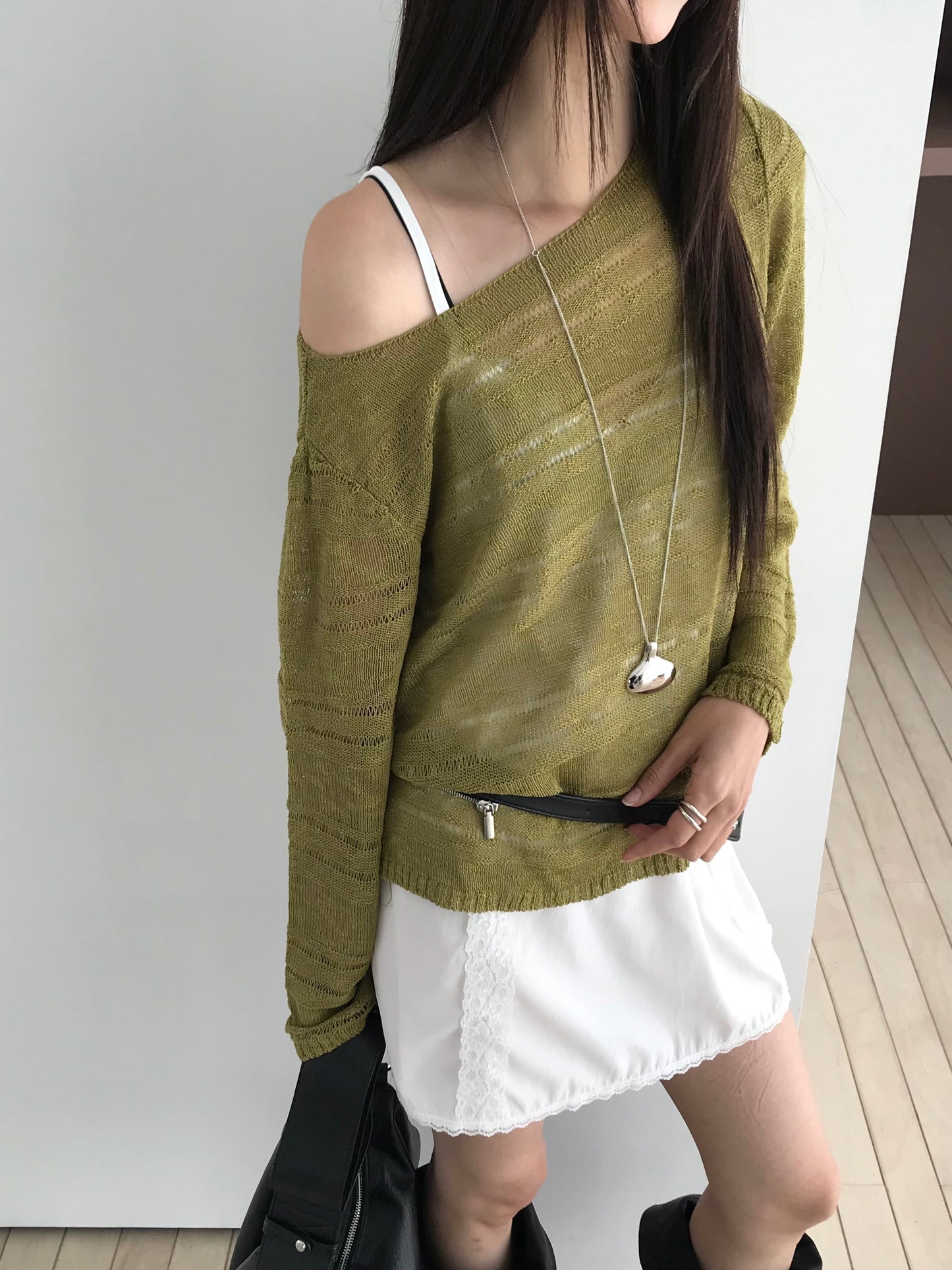see-through summer Knit