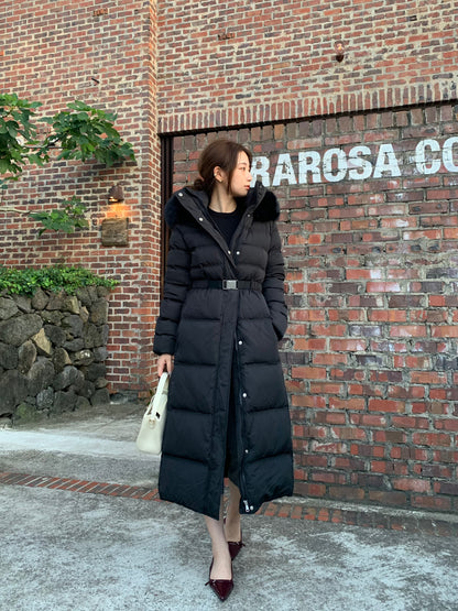 【予約】◆送料無料◆snow dust long pedding / black