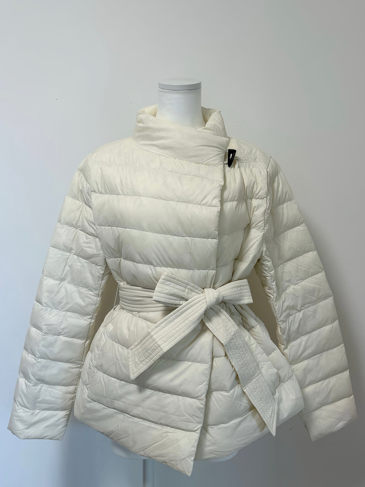 【即納】2way waist ribbon short down / black