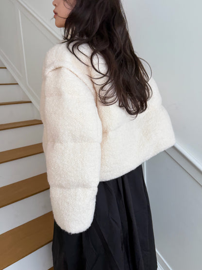 【即納】◆送料無料◆ snowman short down jacket