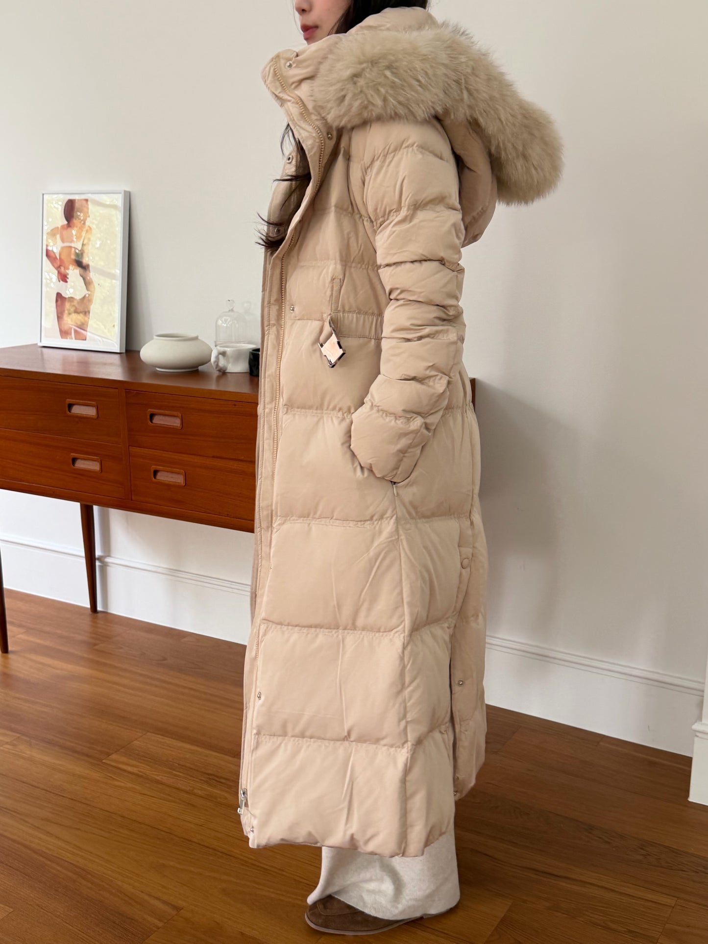 【予約】◆送料無料◆snow dust long pedding / beige