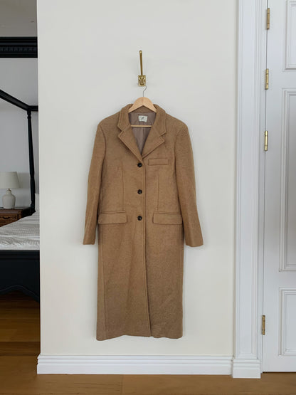 【予約】◆送料無料◆teddy long coat  / camel