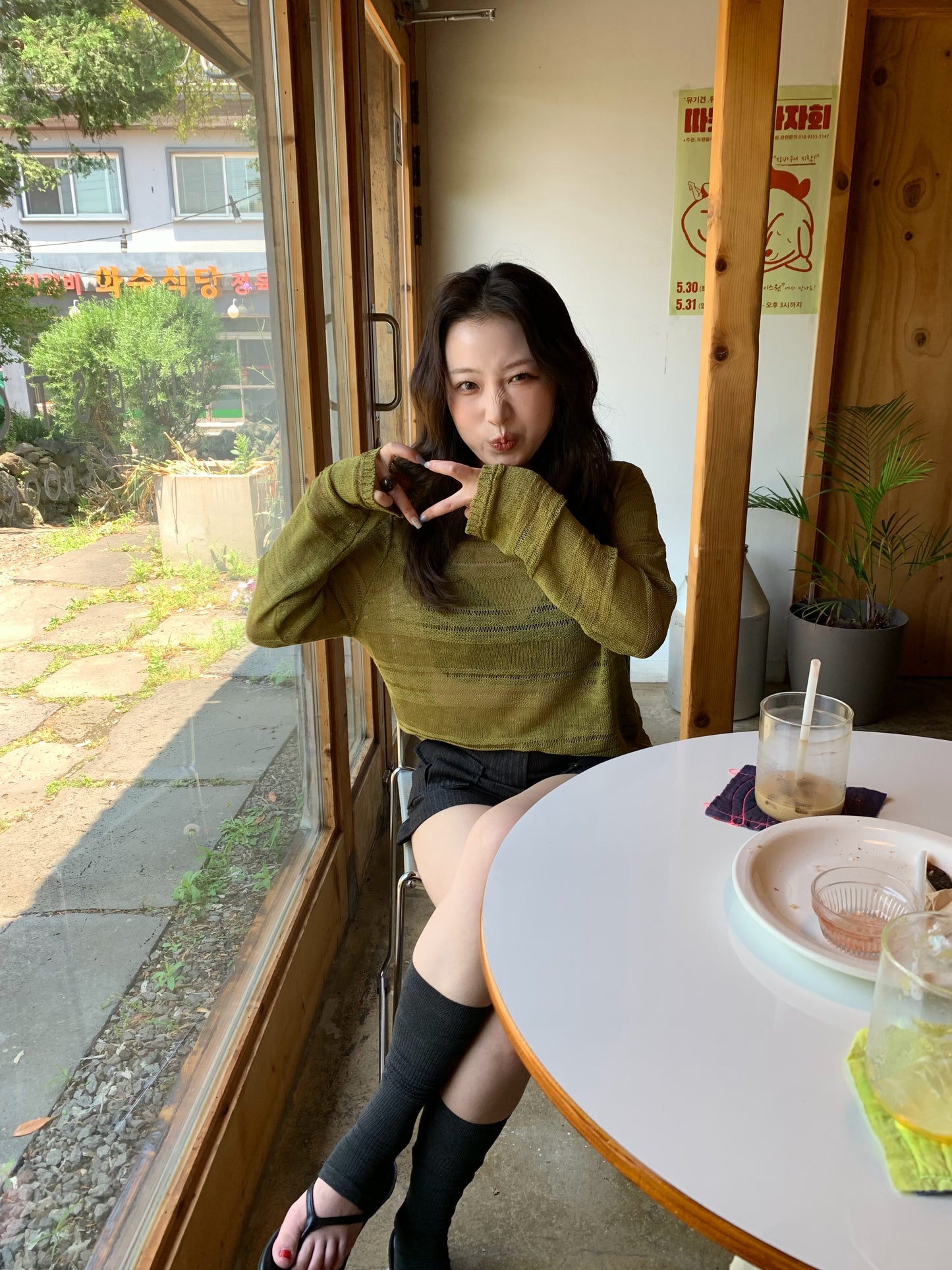 see-through summer Knit