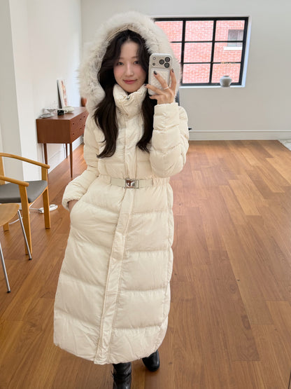 【予約】◆送料無料◆snow dust long pedding / ivory