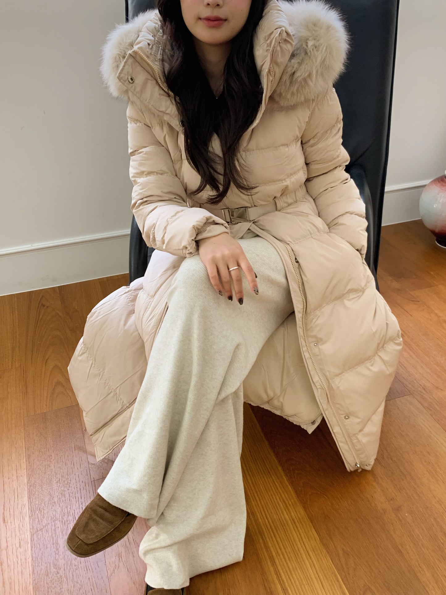 【予約】◆送料無料◆snow dust long pedding / beige