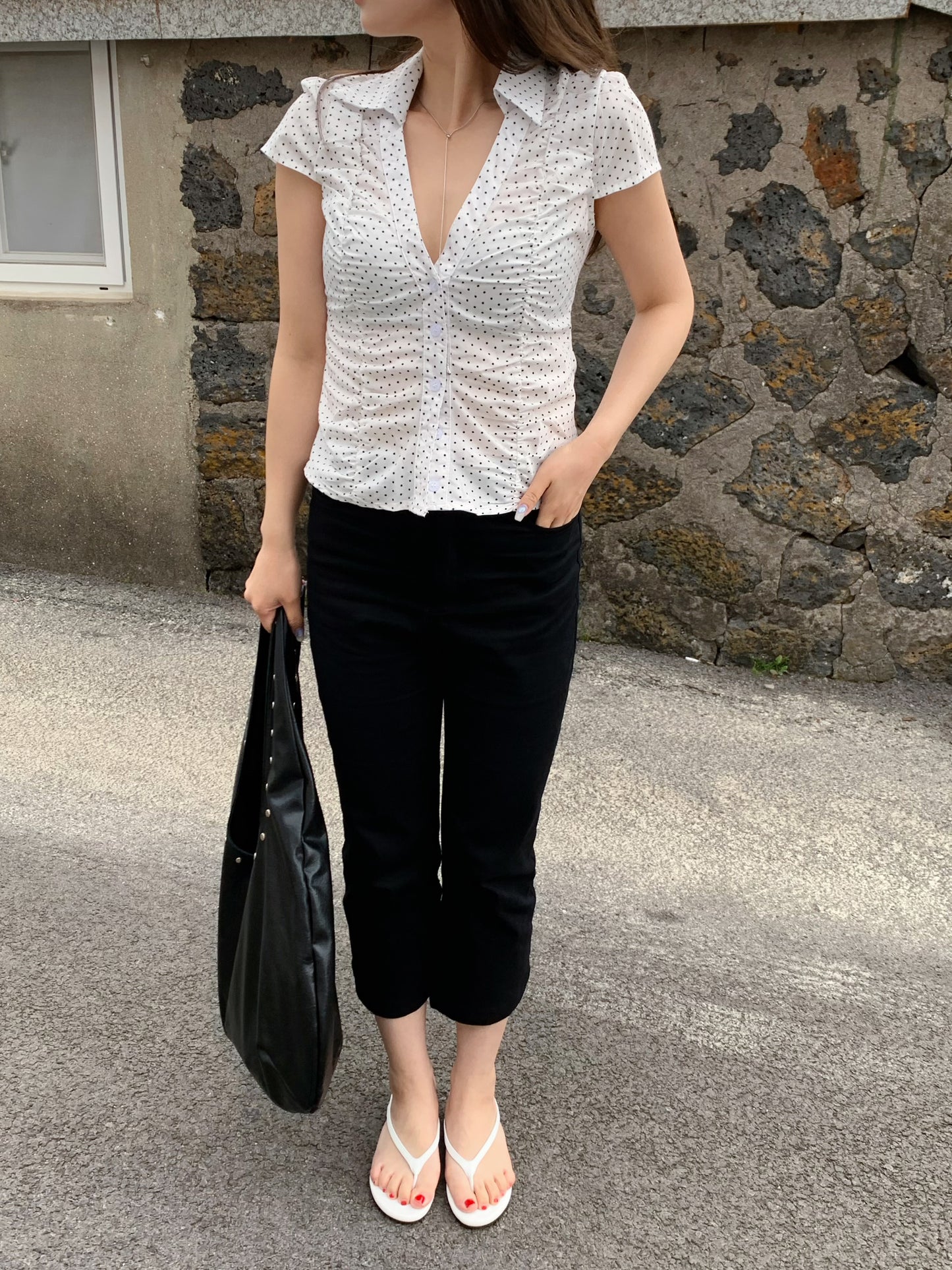 dot tight shirt