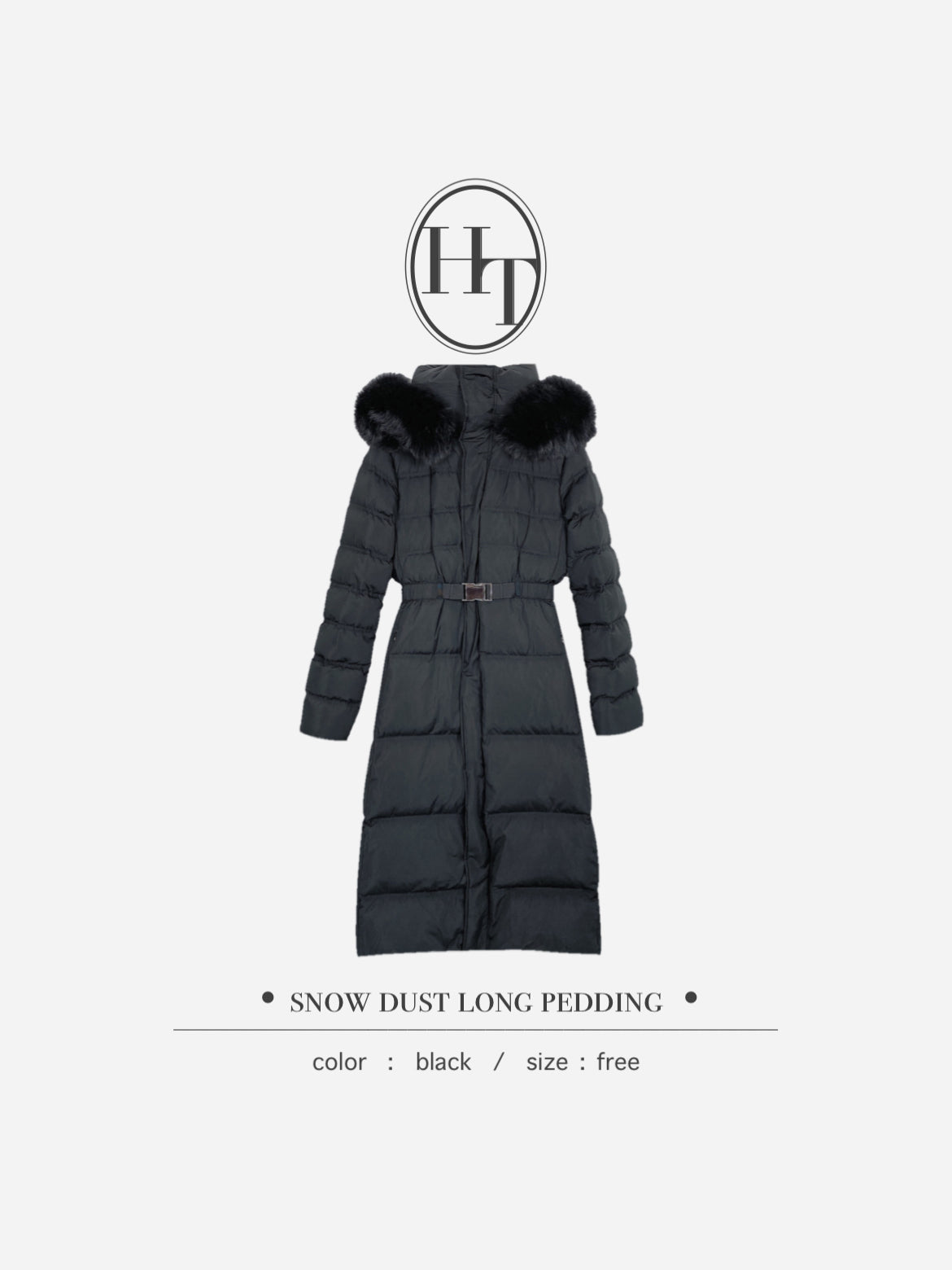 【予約】◆送料無料◆snow dust long pedding / ivory