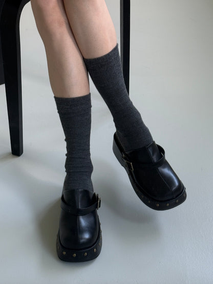 【送料無料】studded clog sansals