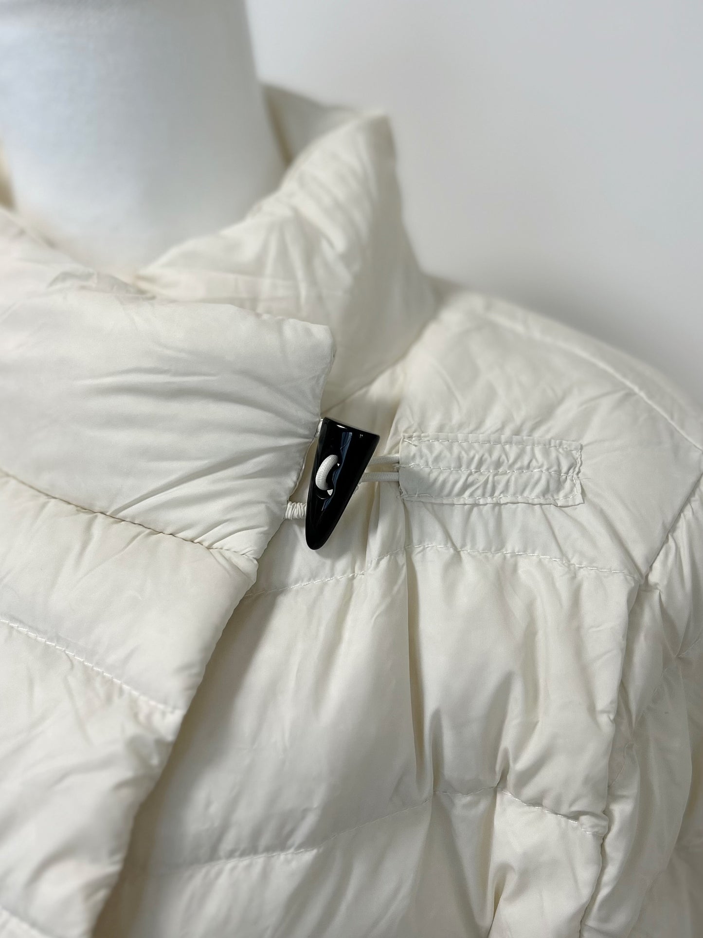 【即納】2way waist ribbon short down / black