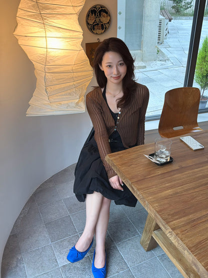see through lib cardigan / 5color