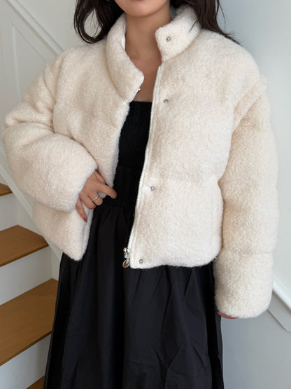 【即納】◆送料無料◆ snowman short down jacket