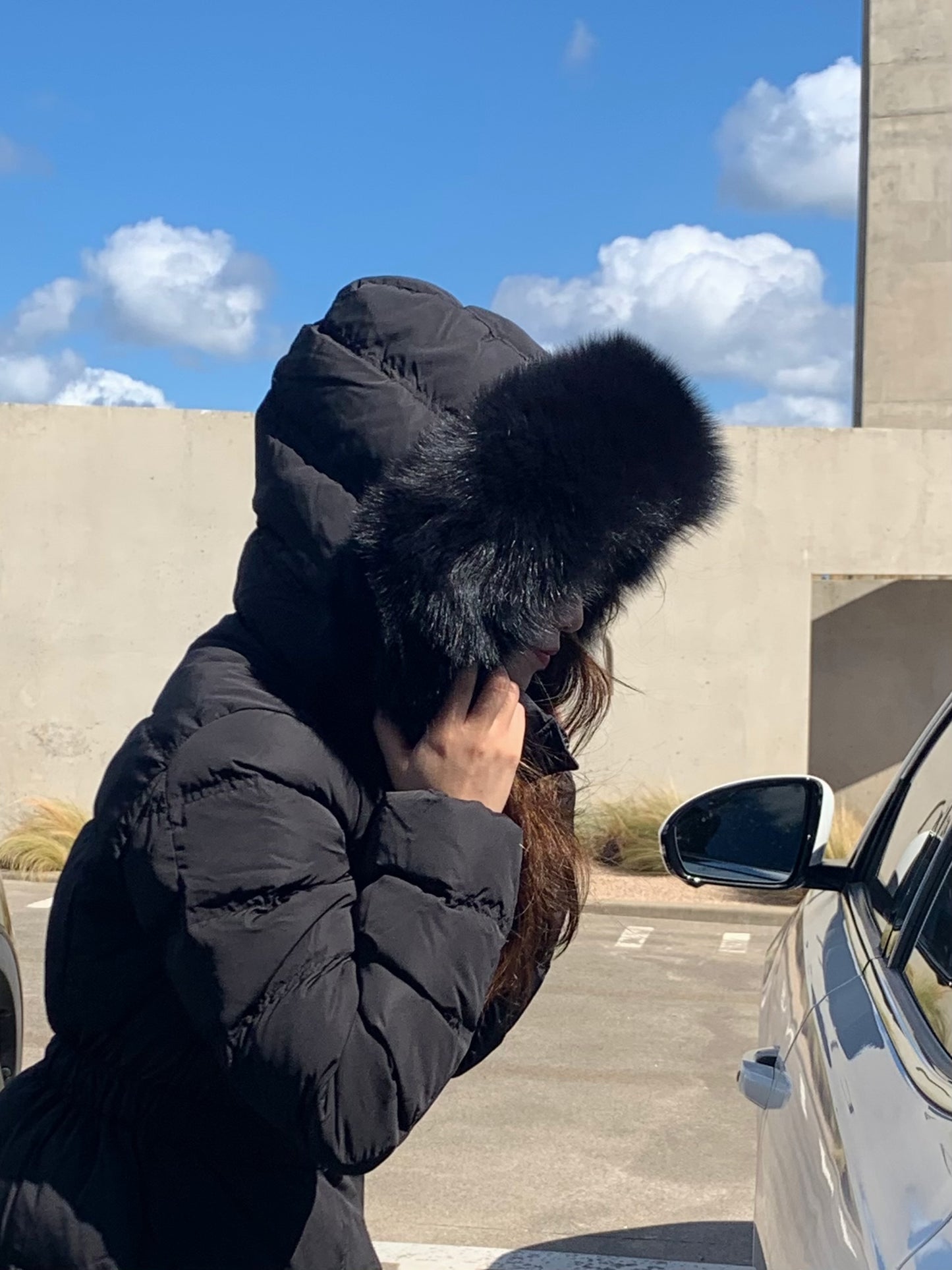 【予約】◆送料無料◆snow dust long pedding / black