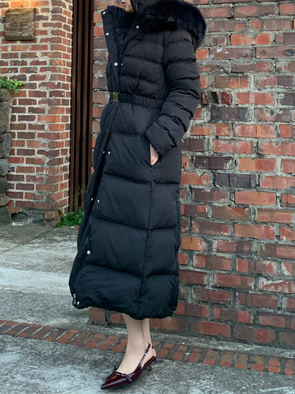 【予約】◆送料無料◆snow dust long pedding / black