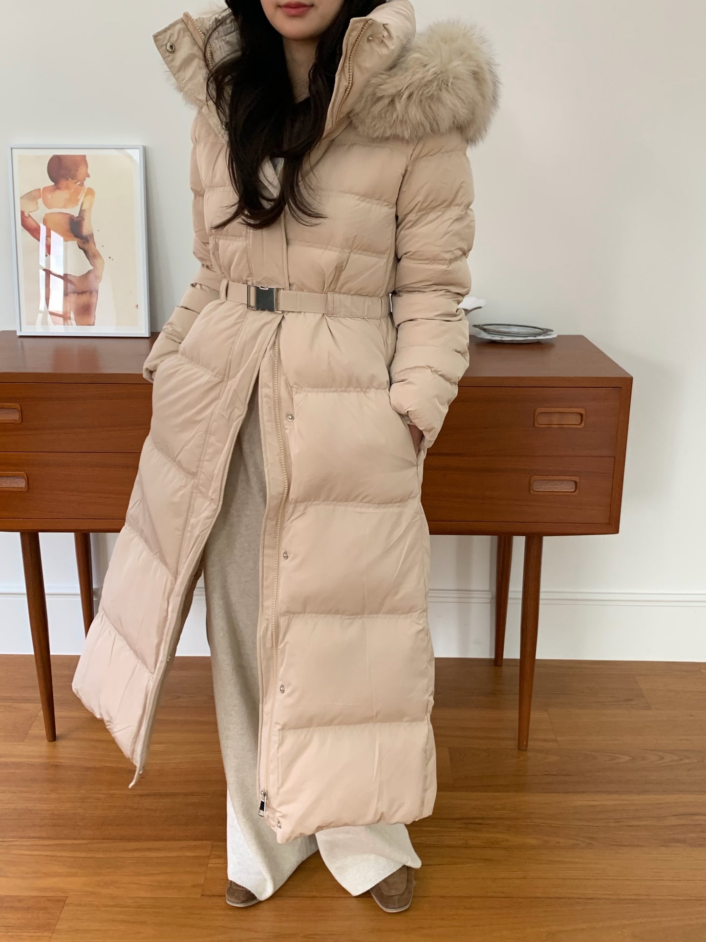 【予約】◆送料無料◆snow dust long pedding / beige